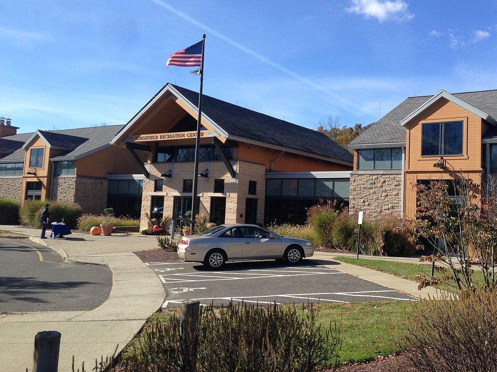 Exterior of the Ridgefield Recreation Center