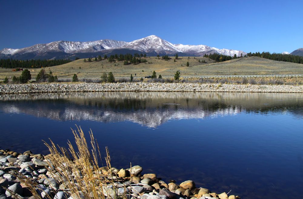 View of Mount Elbert
