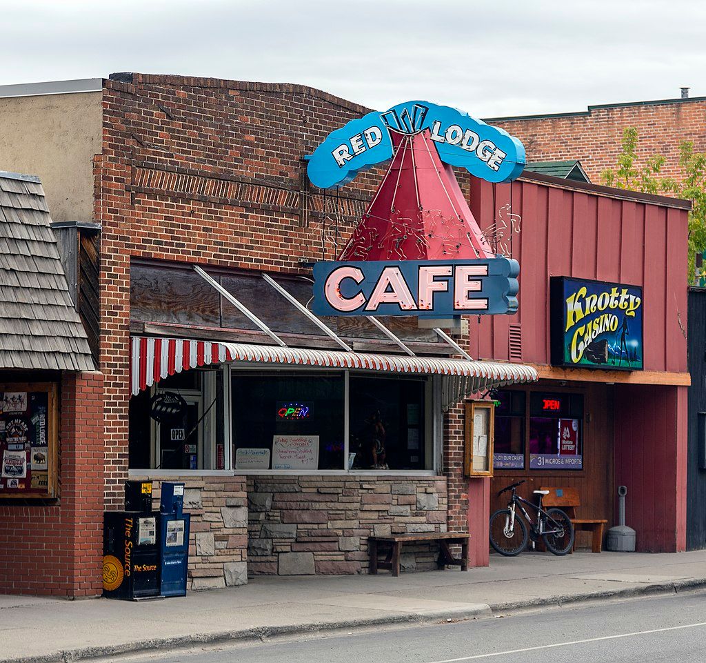 Exterior of Red Lodge Cafe