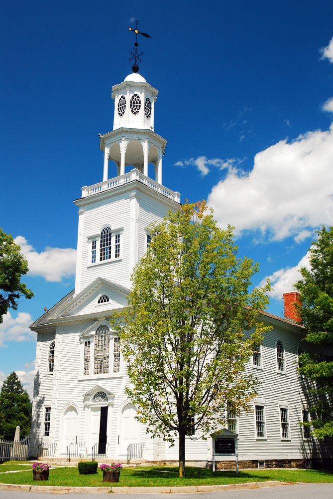 Outside View of the Old First Church