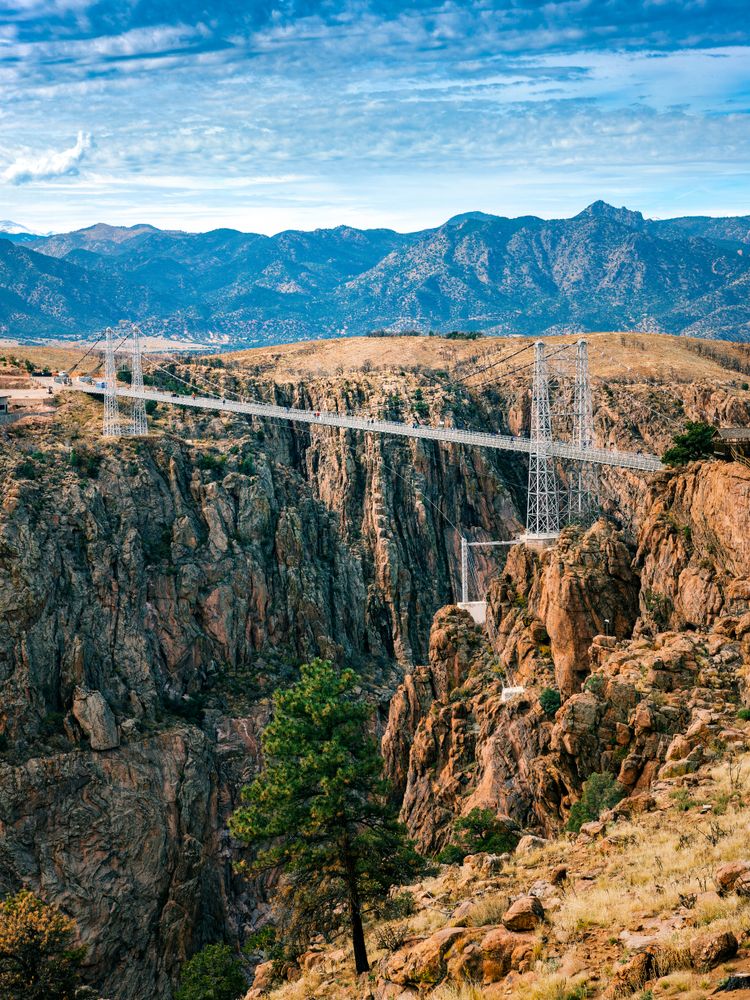 Daytime view of Via Ferrata