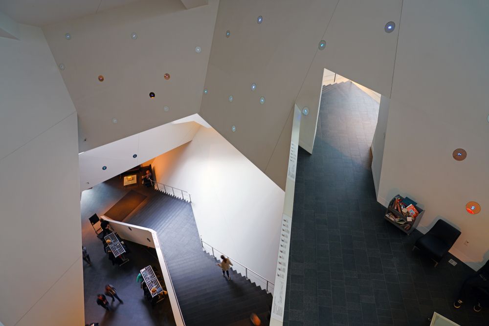 Interior of Denver Art Museum