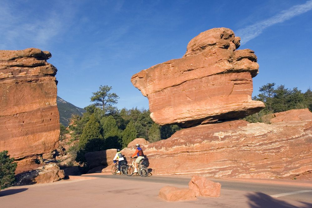 Bike ride at Garden of the Gods