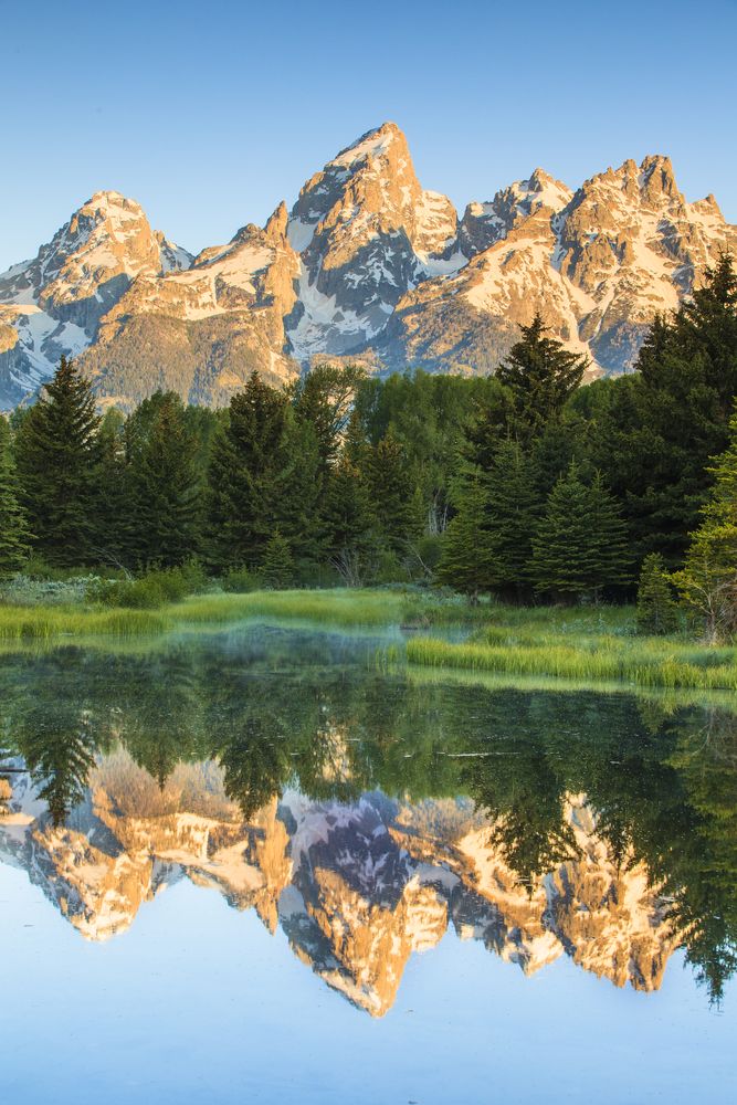 The waters of Grand Teton National Park