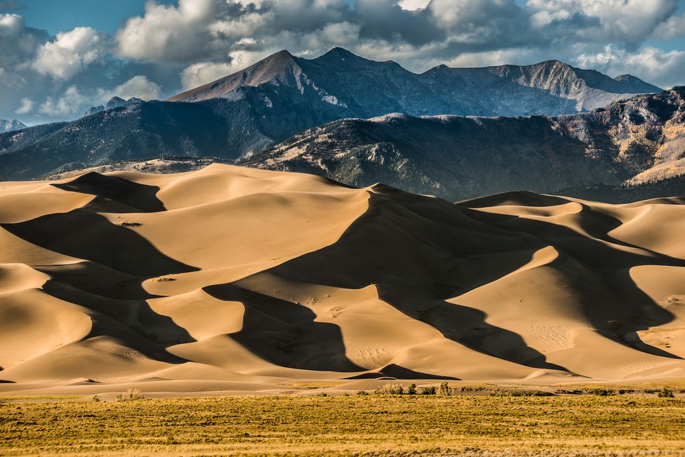 Daytime view of Great Sand Dunes National Park & Preserve
