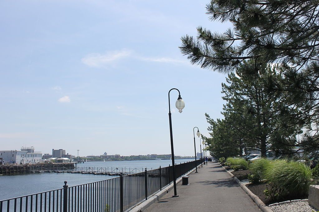 Pathway of the Boston Harborwalk