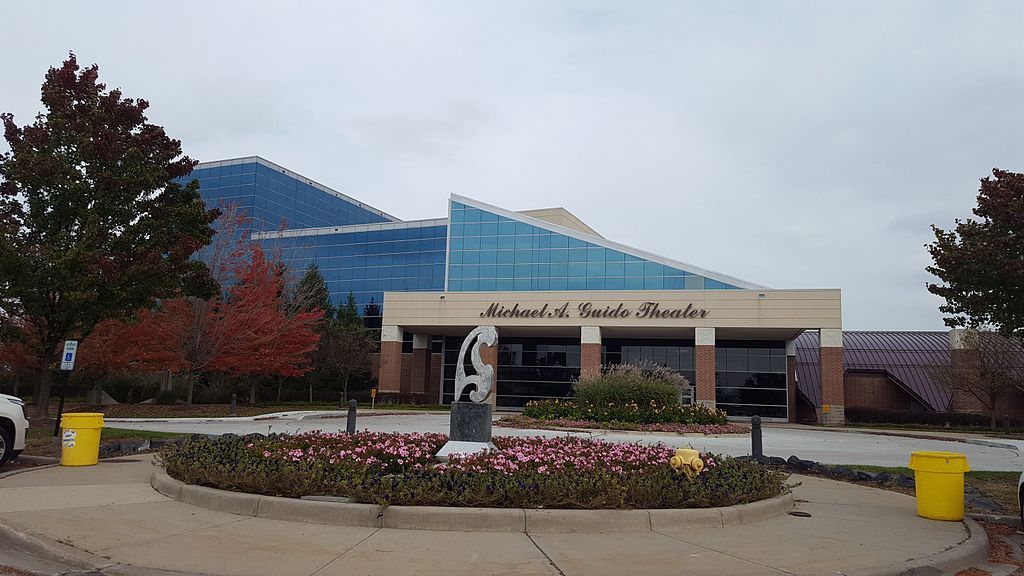 Exterior of Ford Community and Performing Arts Center