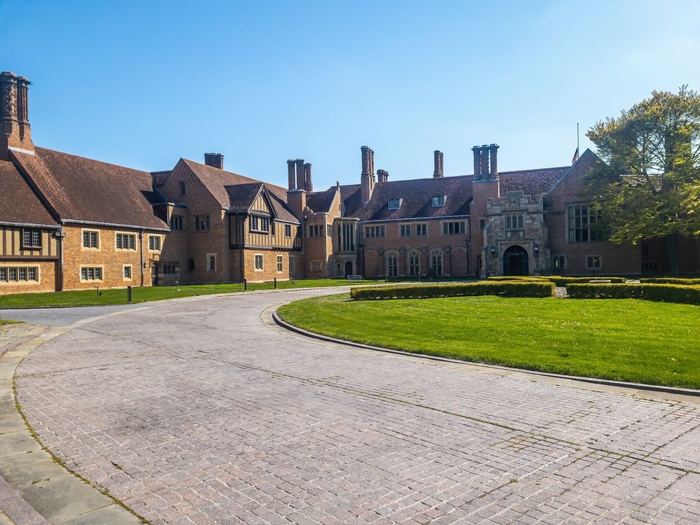 Exterior of Meadow Brook Hall