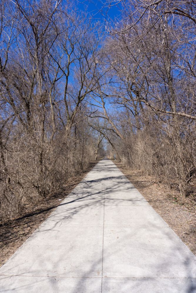 Pathway of Paint Creek Trail