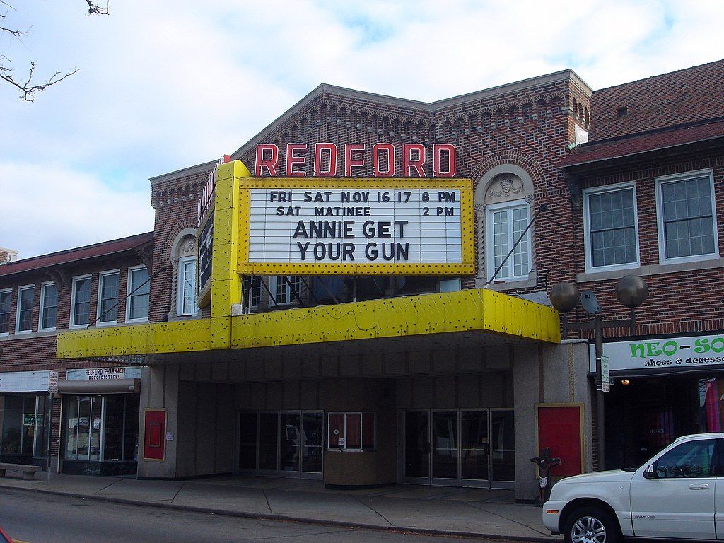 Exterior of the Redford Theater