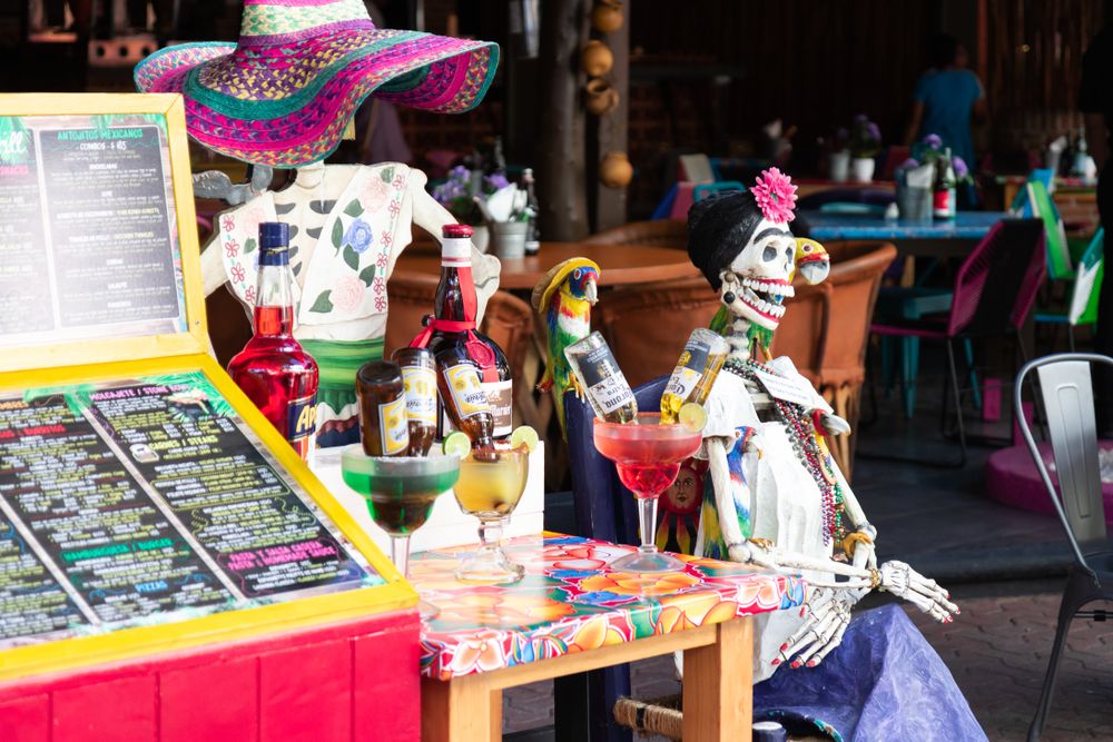 Liquor stand at Quinta Avenida