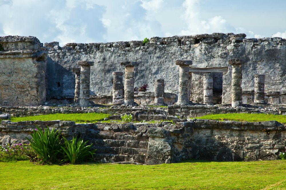 The ruins at Tulum Archaeological Zone