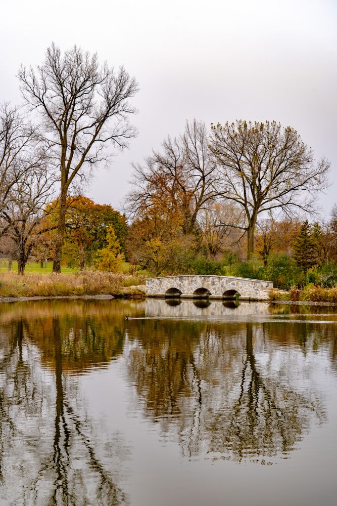 The waters of Silver Lake Park