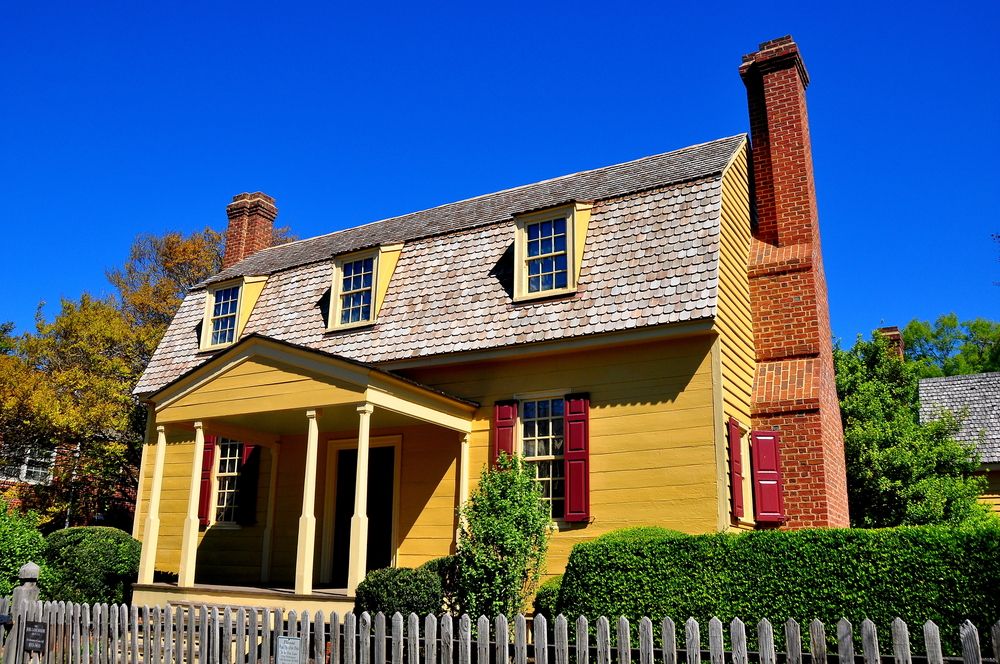 Exterior of the Joel Lane Museum House