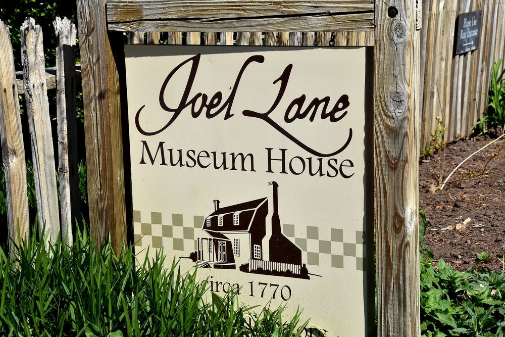 Marker of the Joel Lane Museum House
