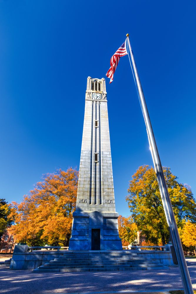 Exterior of the Memorial Belltower