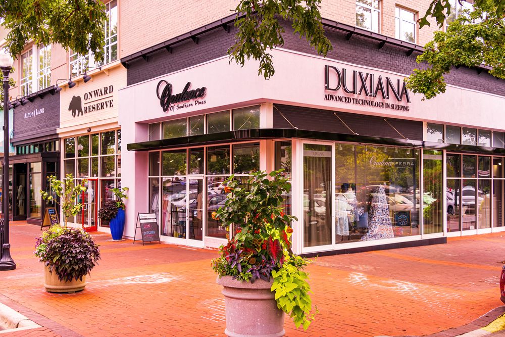 A clothing store at Village District