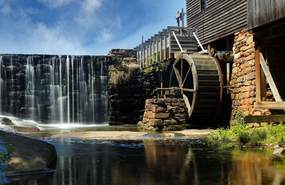 Waters of the Historic Yates Mill County Park