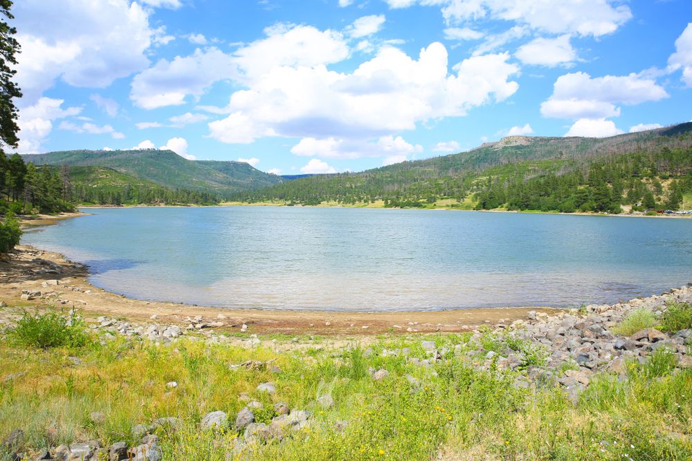 Lake maloya at Sugarite Canyon State Park