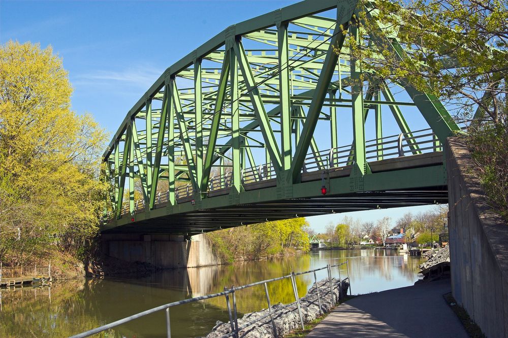 A bridge at Erie Canal