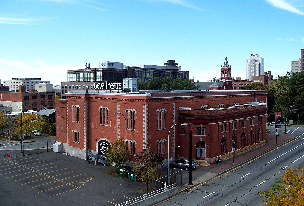 Exterior of Geva Theatre Center
