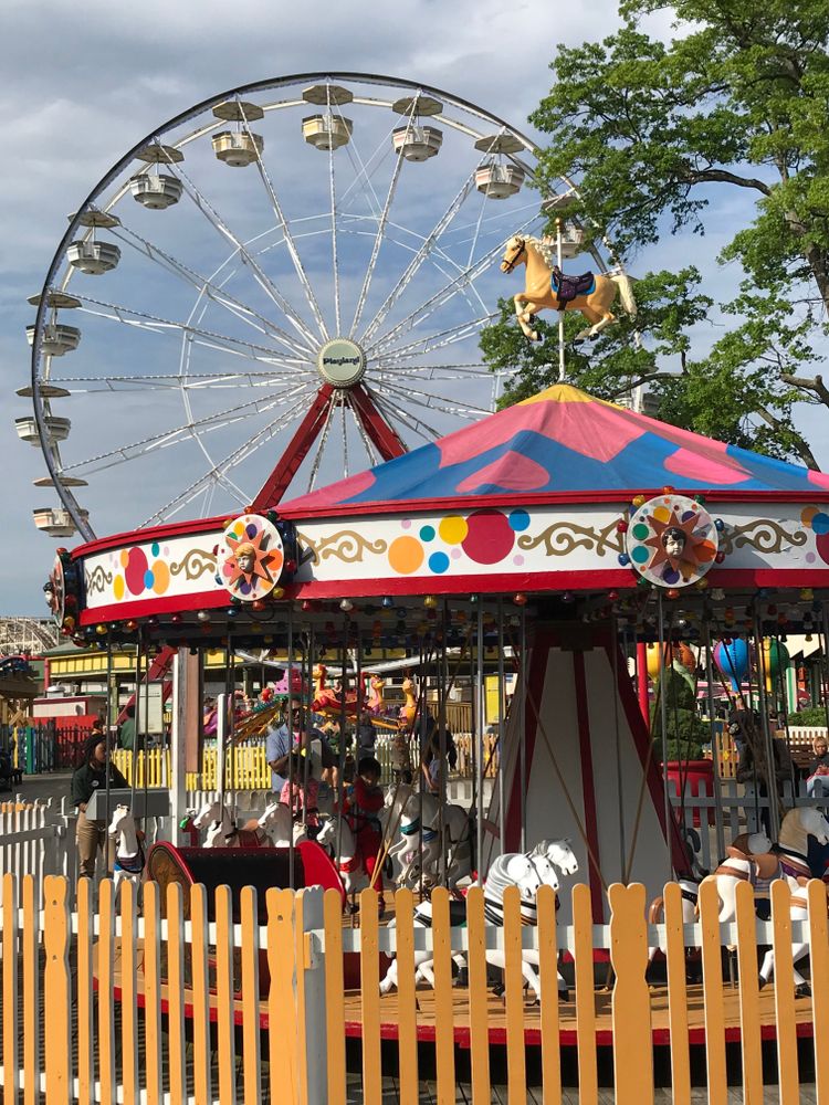 Merry-go-round at Playland