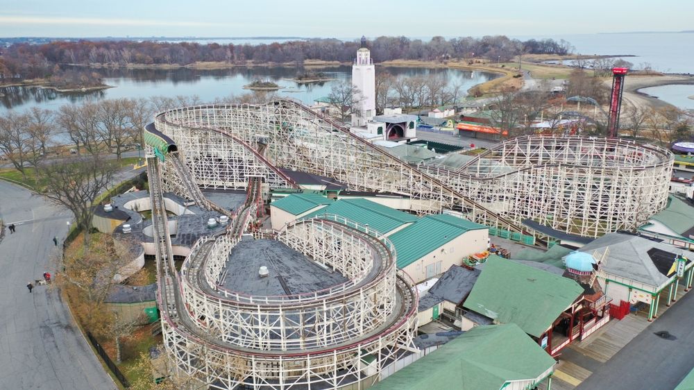 Rollercoaster at Playland