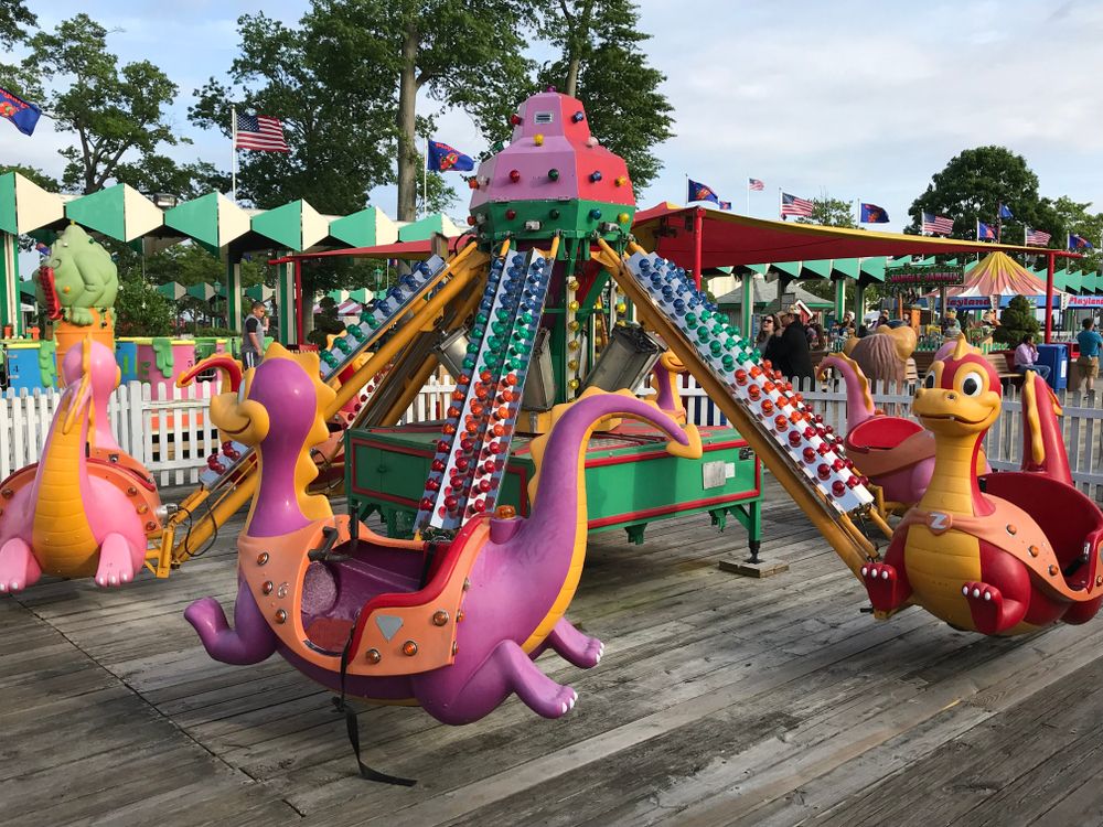 A ride at Playland