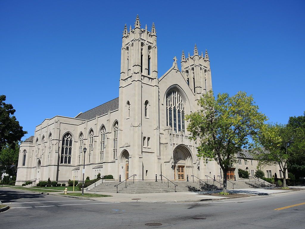 Exterior of Sacred Heart Cathedral
