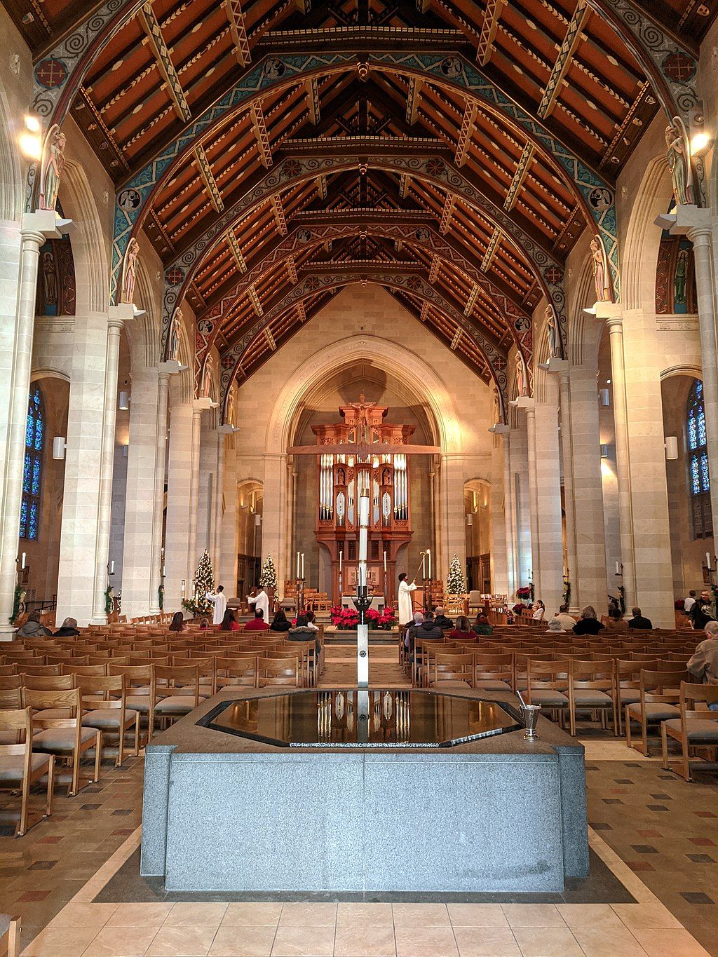 Interior of Sacred Heart Cathedral