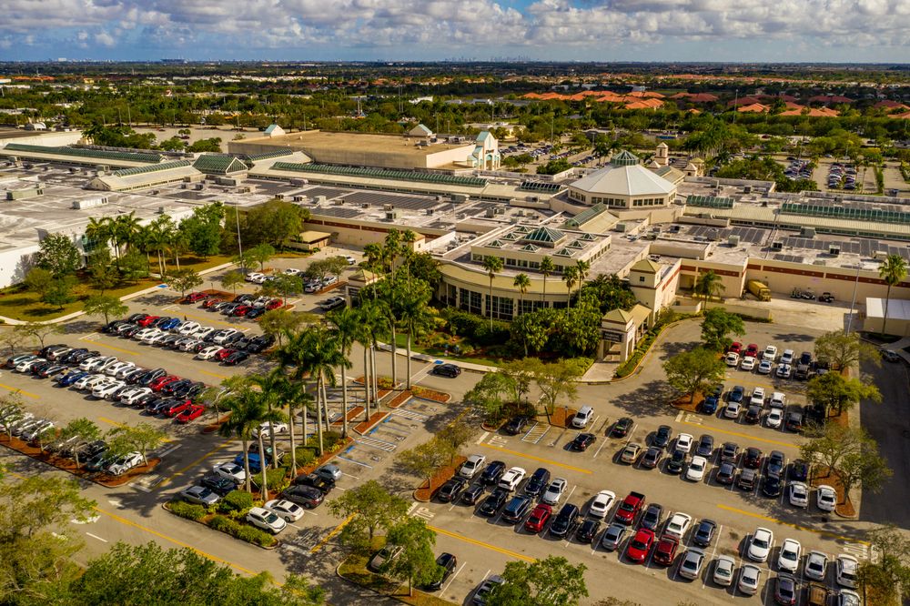 Aerial View of Pembroke Lakes Mall