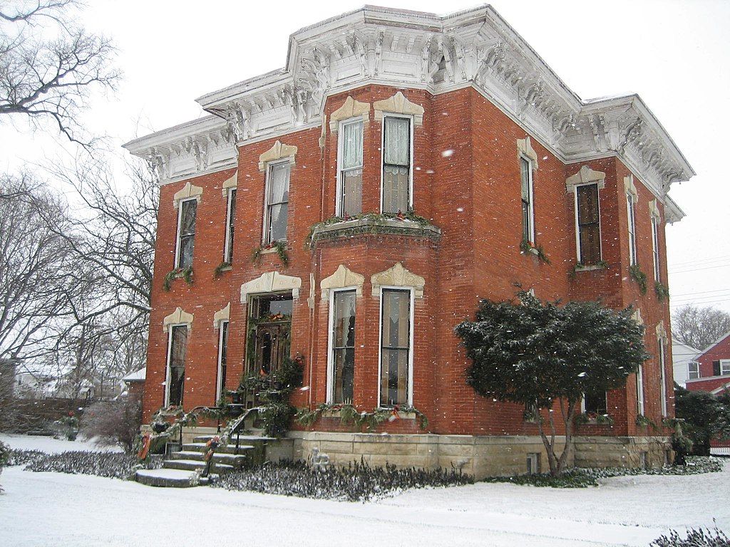Exterior of William H. Holcomb House