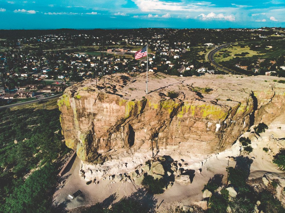 Aerial View of Rock Park