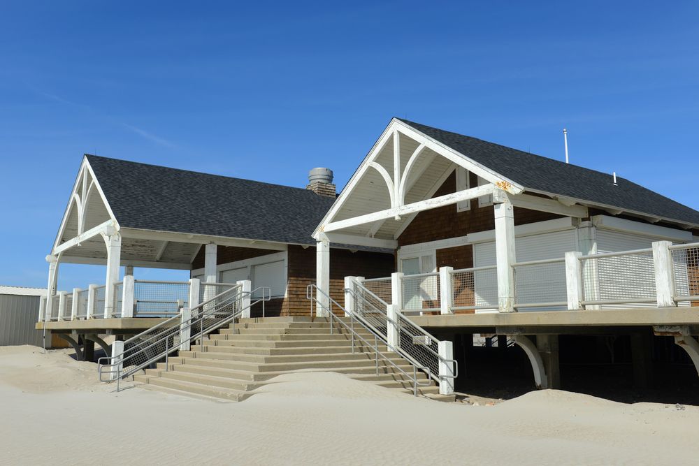 A house at Roger W. Wheeler State Beach