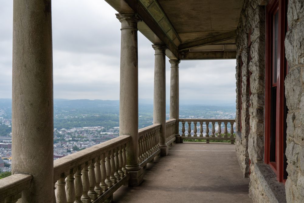 Scenic view from the Reading Pagoda