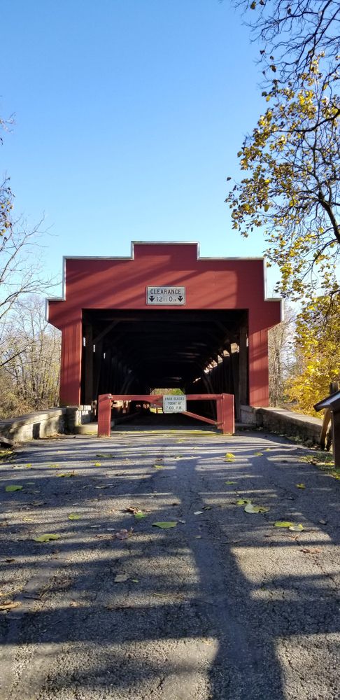 Entrance to Wertz’s “Red” Bridge