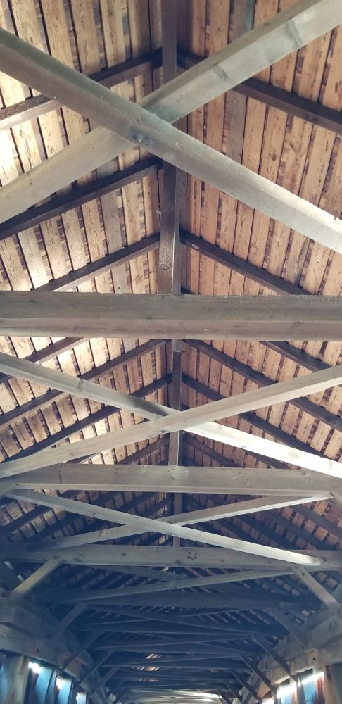 Interior of Wertz’s “Red” Bridge