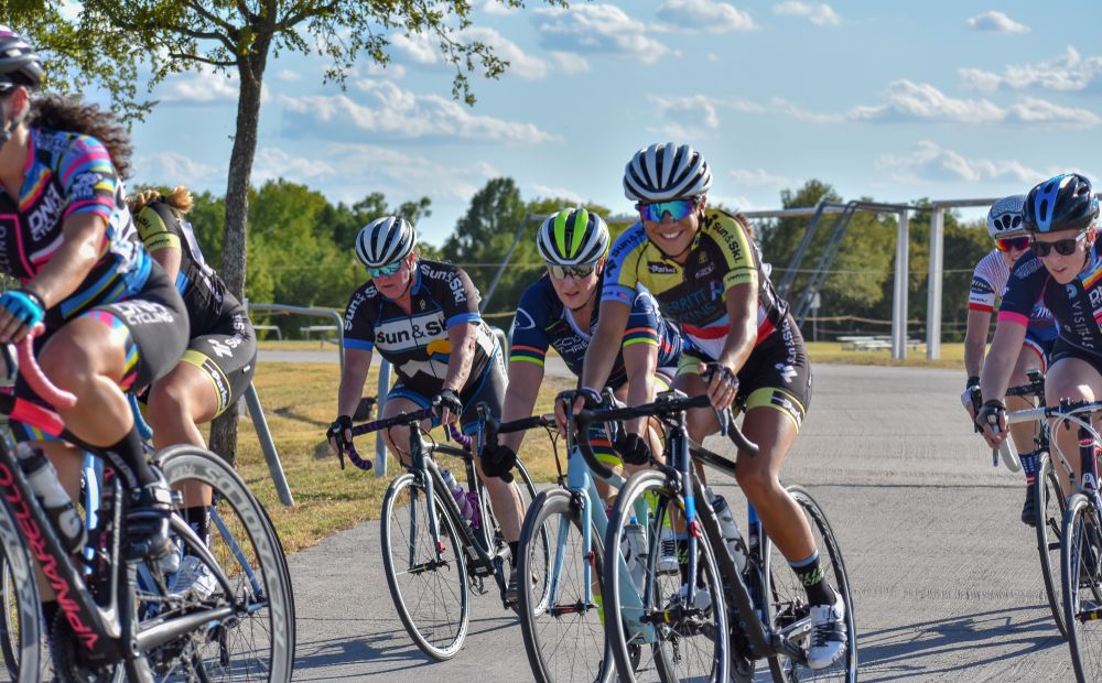 Bicycle race at Breckinridge Park