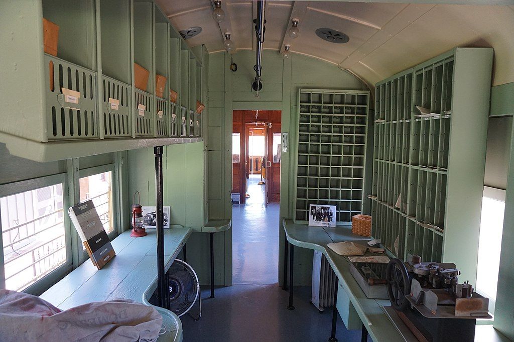 Interior of the Interurban Railway Museum