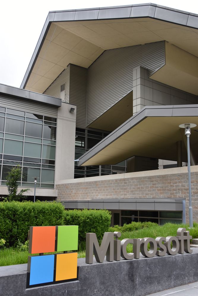 Exterior of Microsoft Visitor Center