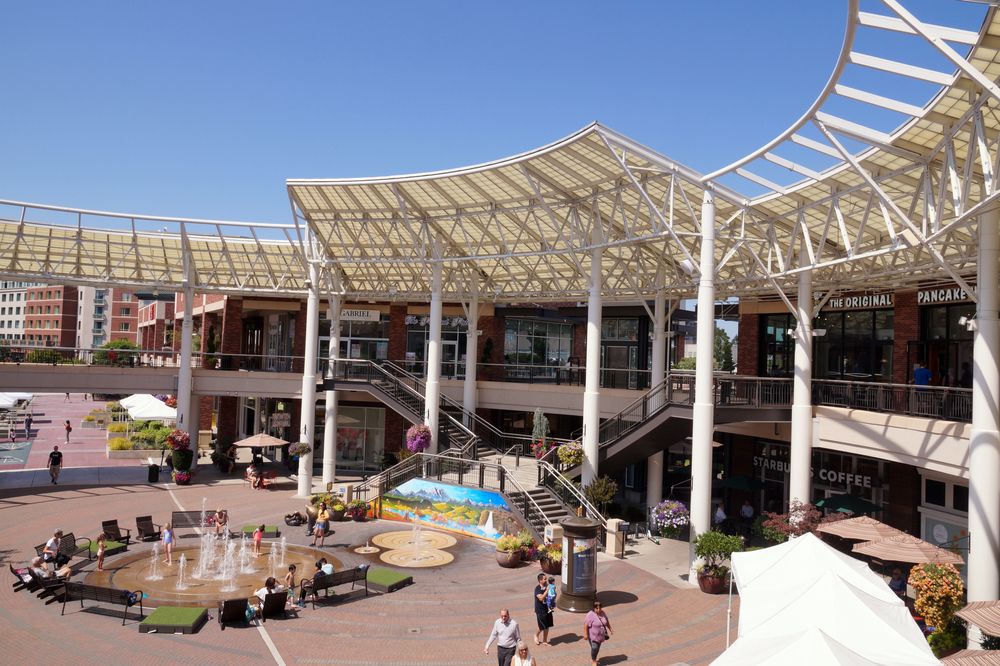 Daytime view of Redmond Town Center