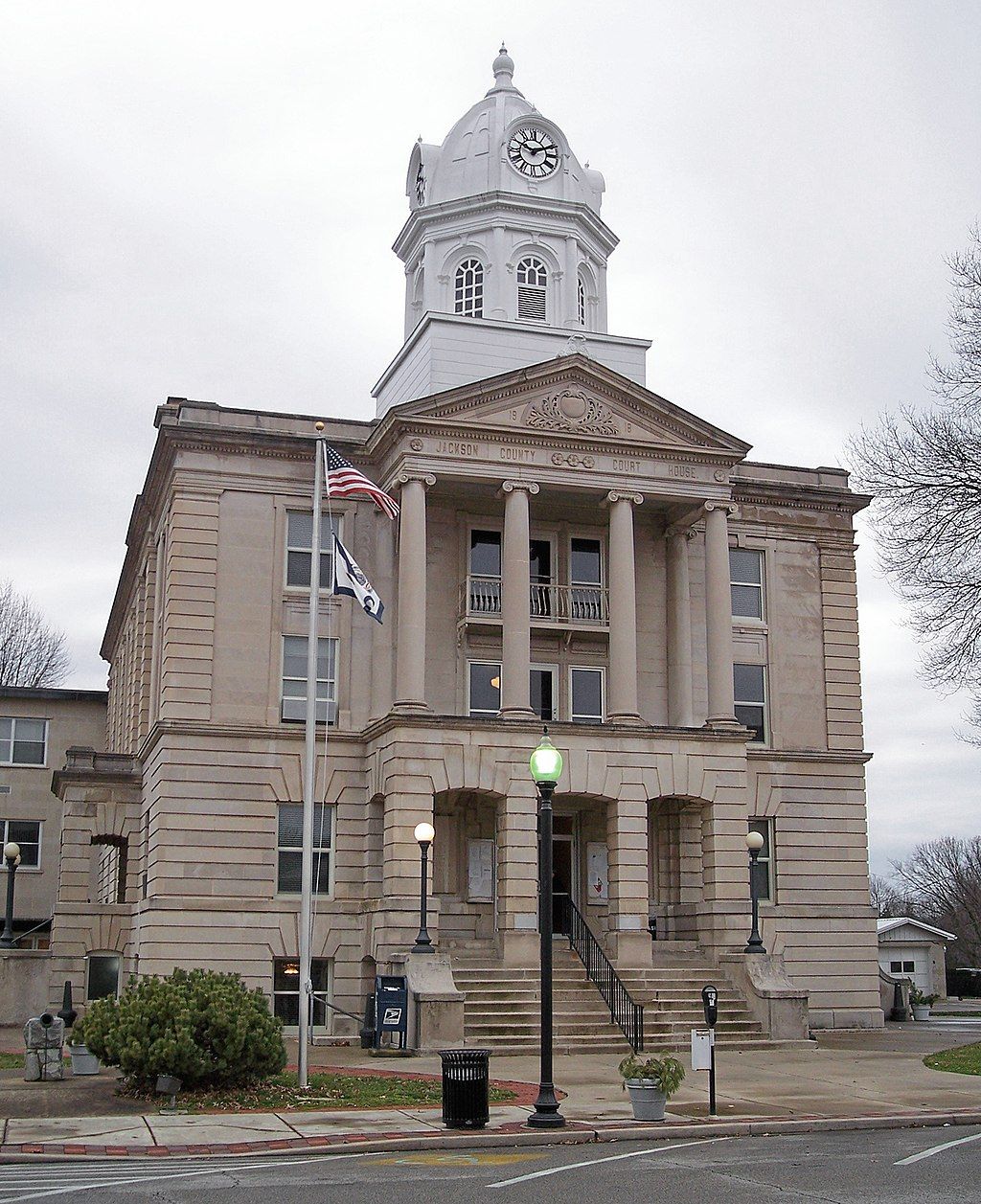Jackson county courthouse at Ripley Historic District