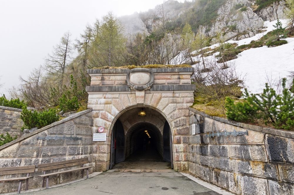 Entrance tunnel to the Eagle's Nest