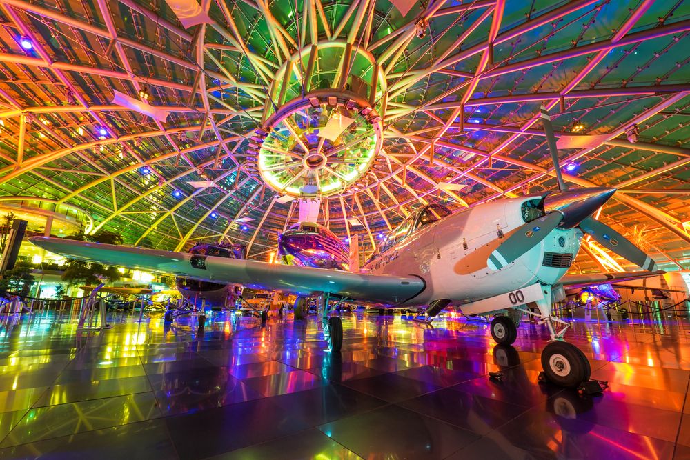 Interior of Hangar-7