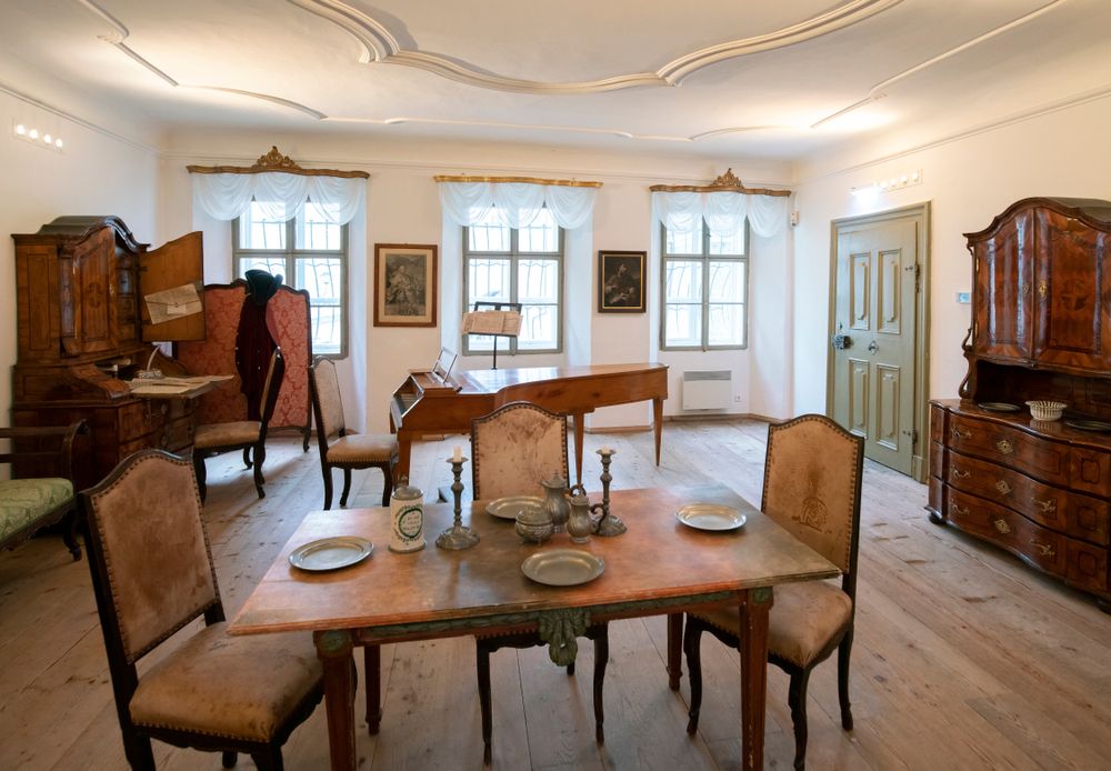 Interior of Wolfgang Amadeus Mozart