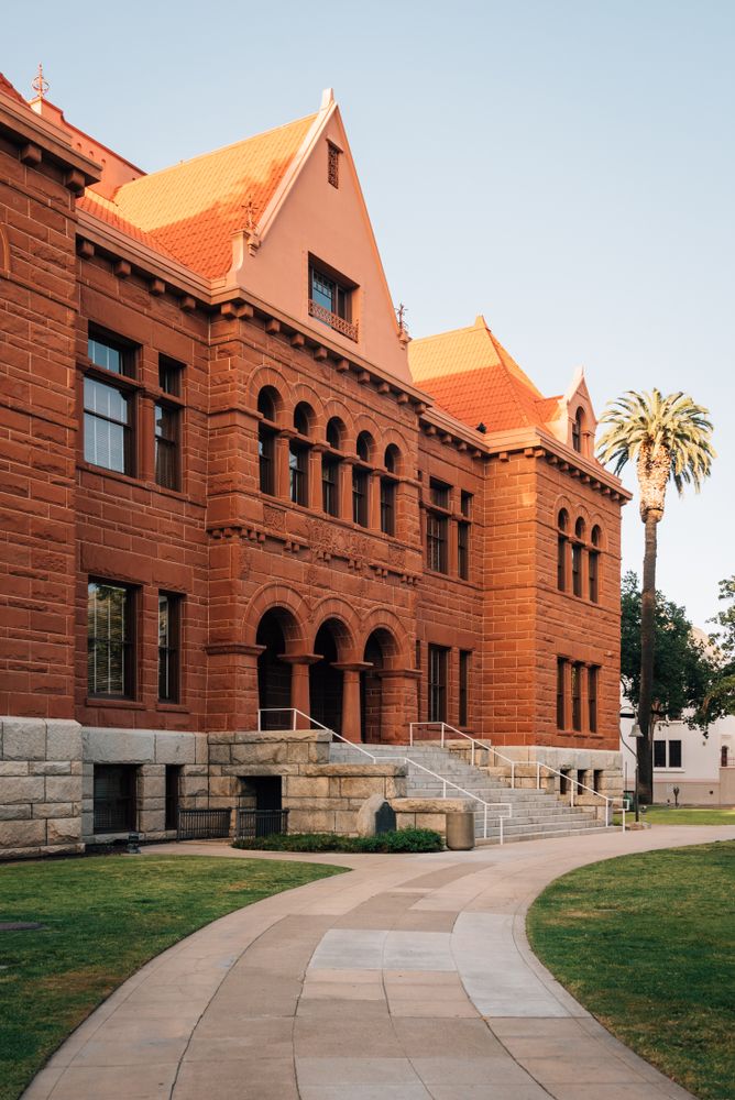 Exterior of the Old Orange County Courthouse
