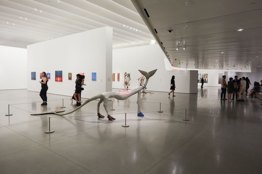 Interior of the Orange County Museum of Art