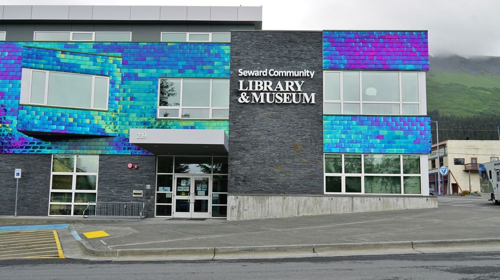 Exterior of Seward Community Library & Museum
