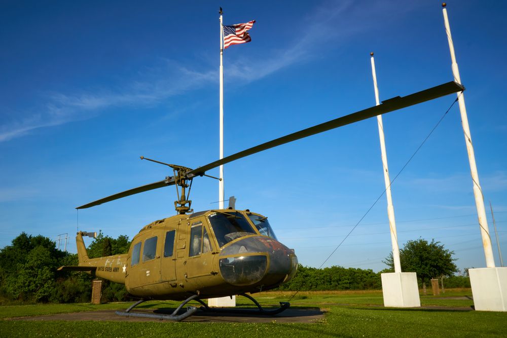 View of Golden Triangle Veterans Memorial Park