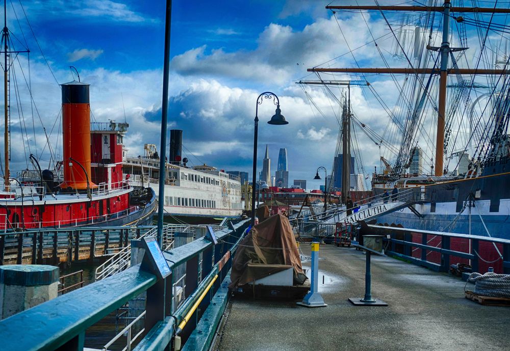 Dock at San Francisco Maritime National Historical Park